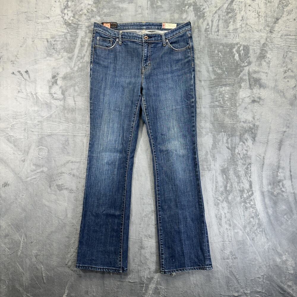 Vintage Gap 1969 Classic Fit Straight Jeans Women's Size 10R‎ Dark Blue Denim